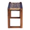 Bali & Pari Prunella Modern Bohemian Two-Tone Seagrass and Acacia Wood Accent Bench 240-13460-ZORO - alternate 6